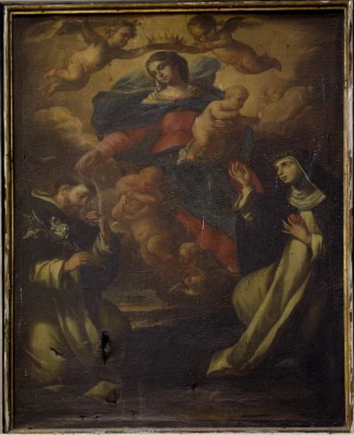 Madonna del Rosario con San Domenico e Santa Caterina da Siena - Napoli